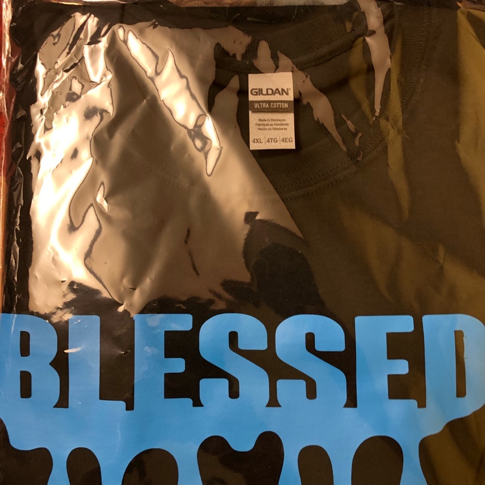 Unisex size 4X Blessed TShirt (New)